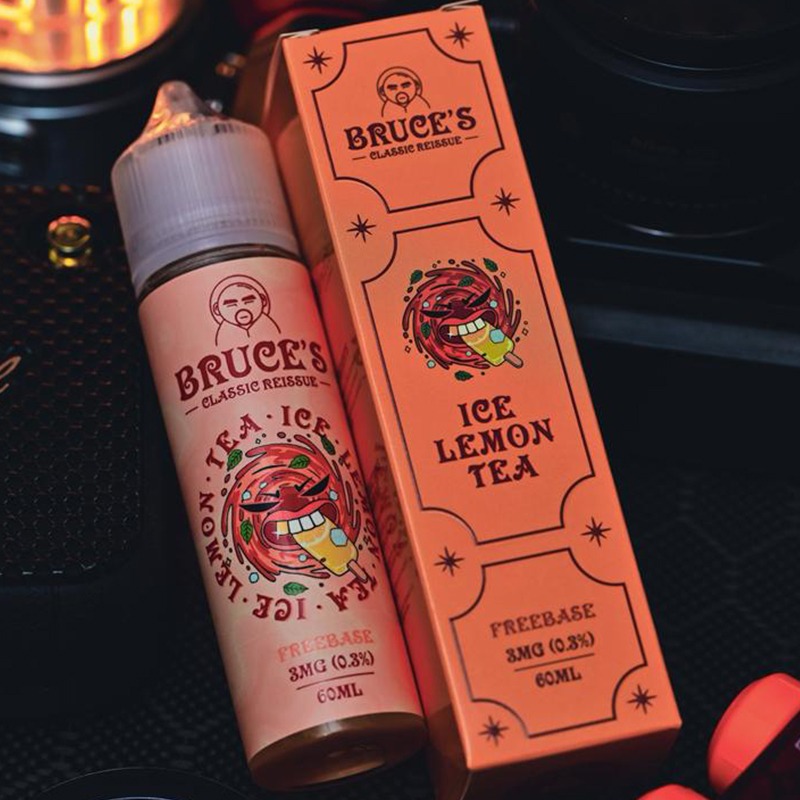Bruce's 胡子油 柠檬茶 60毫升3/6毫克 大烟雾烟油